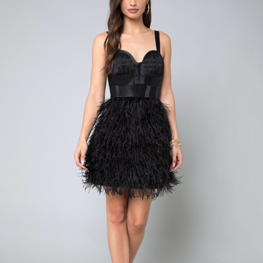 Bebe swan dress